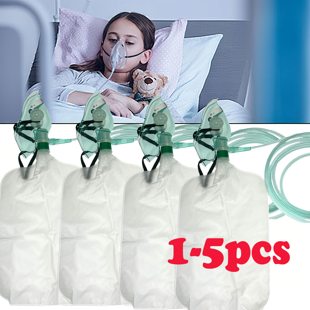 Oxygen Mask Reservoir Bag Adult - 1-5PCS 성인 비재호기 산소 마스크(저수지 백이