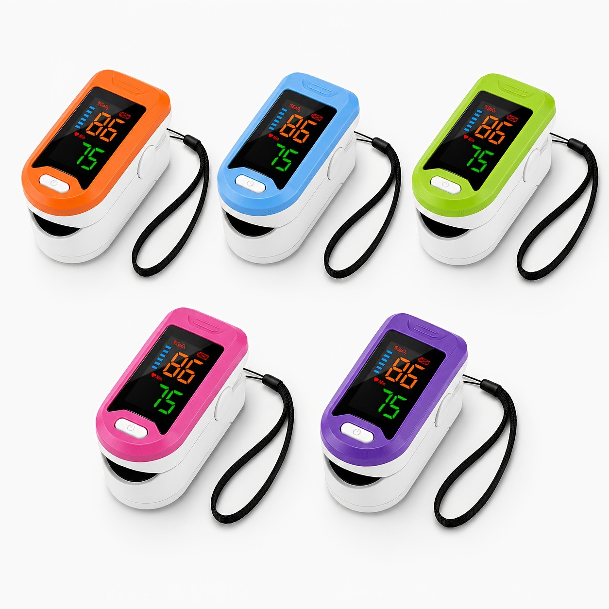 Oxygen Saturation Monitor Fingertip - 손가락 끝 맥박 산소 측정기 SpO2