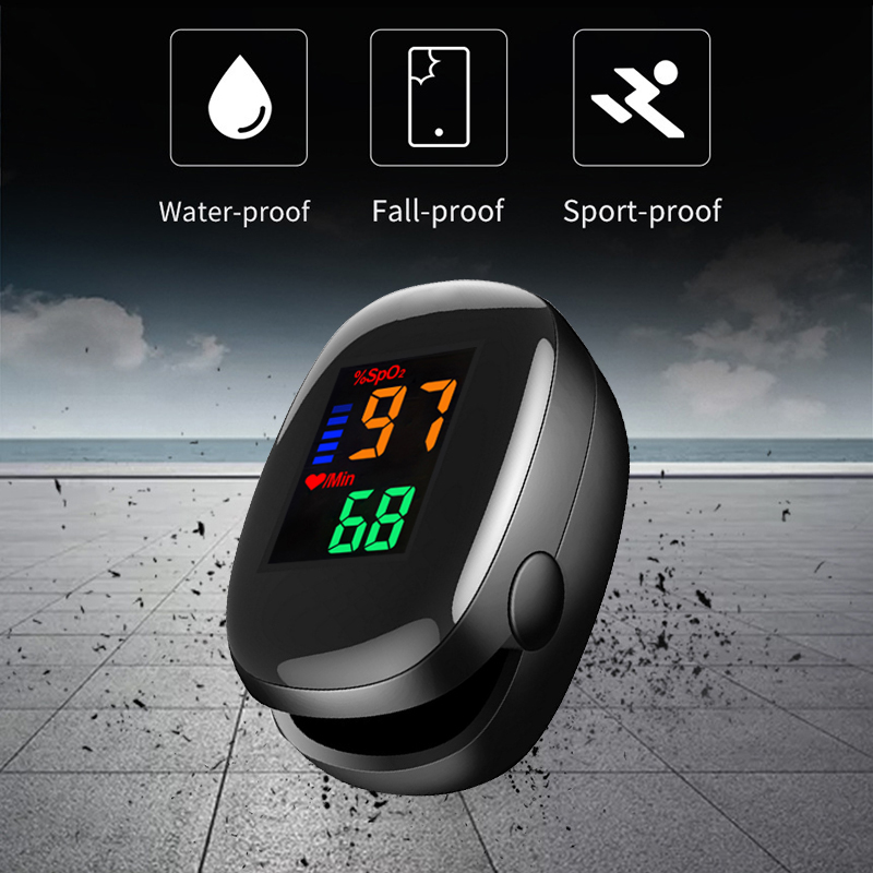 Oxygen Saturation Monitor Fingertip - 손가락 끝 맥박 산소 측정기 휴대용