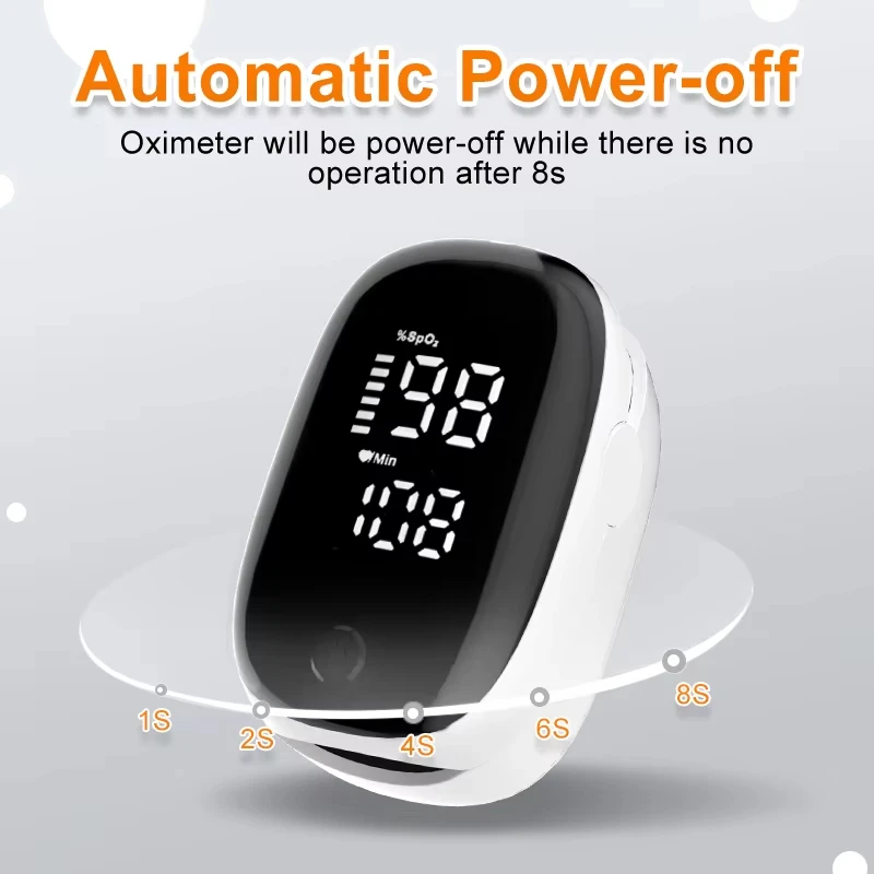 Oxygen Saturation Monitor Fingertip - 휴대용 손가락 끝 산소 농도계 심박수