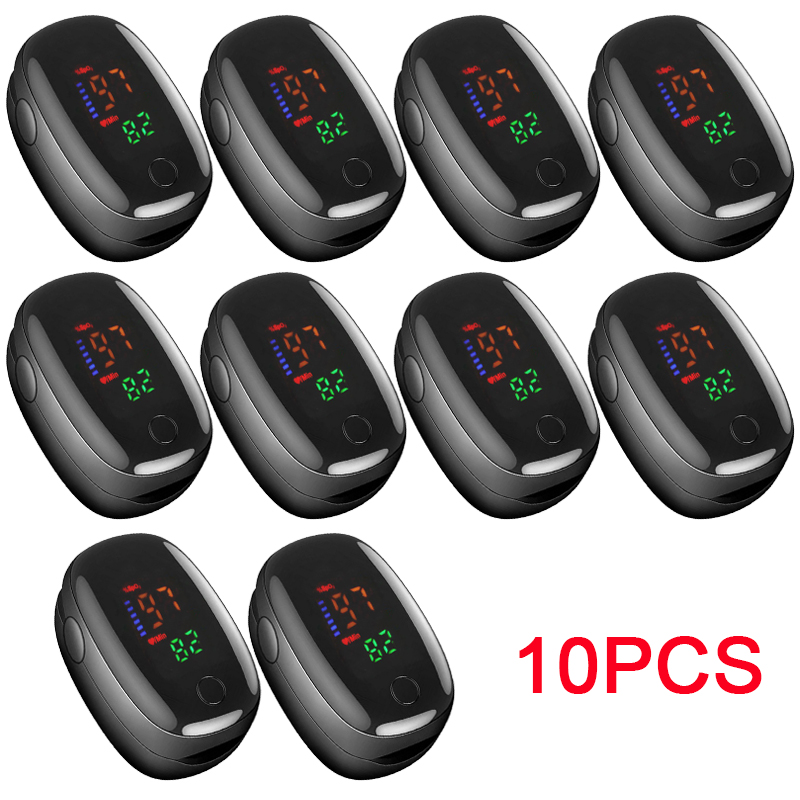 Oxygen Saturation Monitor Fingertip - 10P 손가락 산소 농도계 디지털 손가락