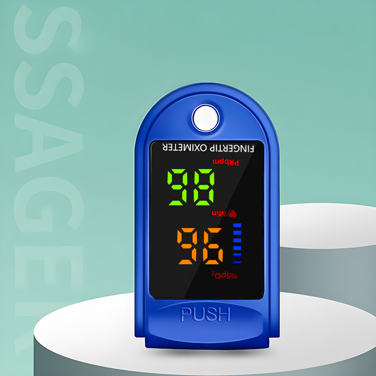 Oxygen Saturation Monitor Fingertip - 손가락 끝 맥박 산소 농도계 SPO2
