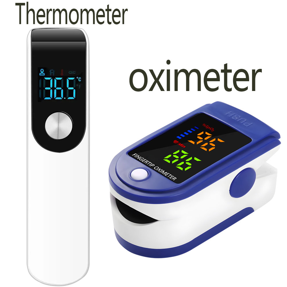 Oxygen Saturation Monitor Fingertip - 의료용 이마 체온계, 손가락 끝 맥박