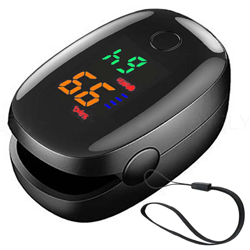 Oxygen Saturation Monitor Fingertip - 산소포화도 측정기, SpO2, 매포트, LED, 손가락형