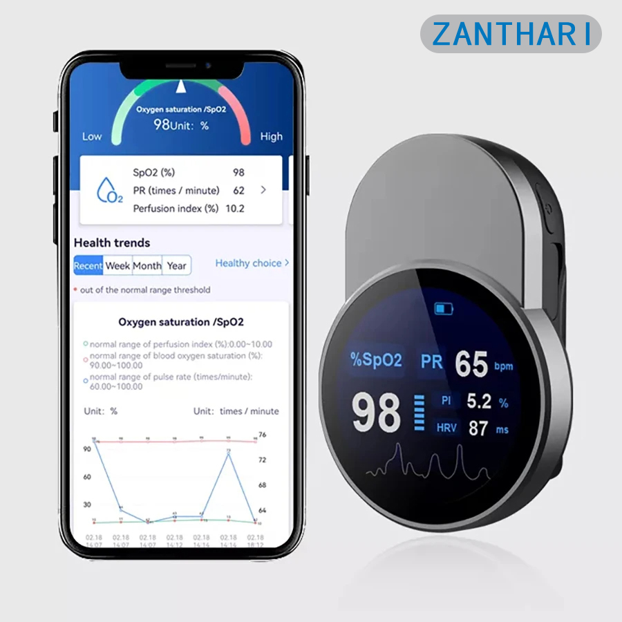 손가락에 착용하는 휴대용 맥박 산소 포화도 측정기, S - Oxygen Saturation Monitor Fingertip 리뷰 및 가격
