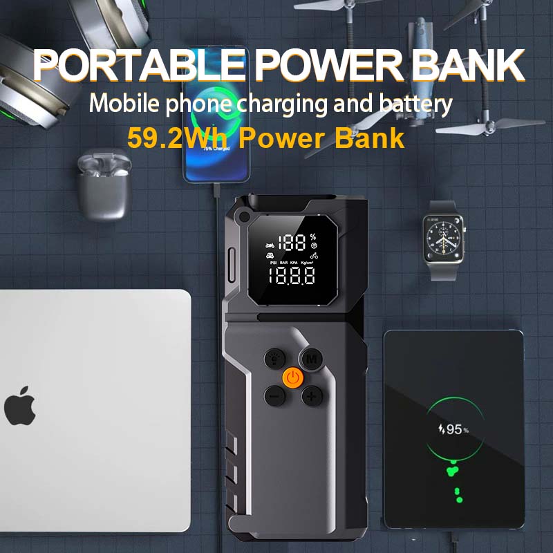 GKFLY 4-in-1 휴대용 점프 스타터 겸용 파워  - Portable Oxygen Concentrator Battery 리뷰 및 가격