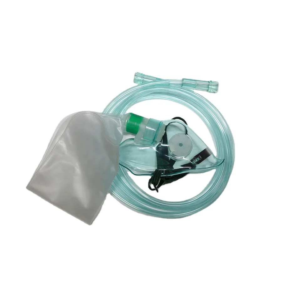 저장 백이 있는 PVC 마스크 NRB 비재호흡 마스크  - Oxygen Mask Reservoir Bag Adult 리뷰 및 가격