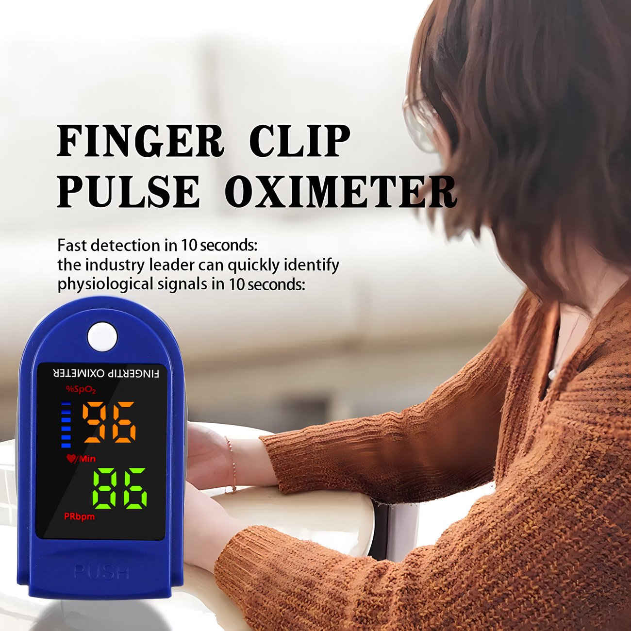 디지털 손가락 맥박 산소 농도계 TFT 의료용 SPO2 - Oxygen Saturation Monitor Fingertip 리뷰 및 가격