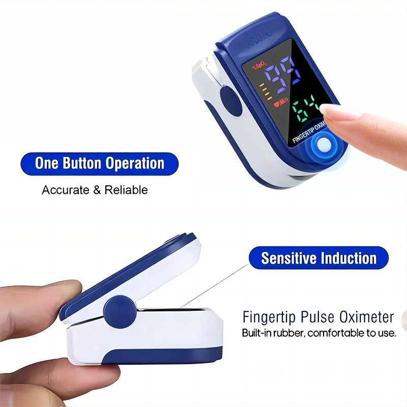 손가락 끝 산소 농도계, 혈중 산소 포화도 모니터, 맥 - Oxygen Saturation Monitor Fingertip 리뷰 및 가격