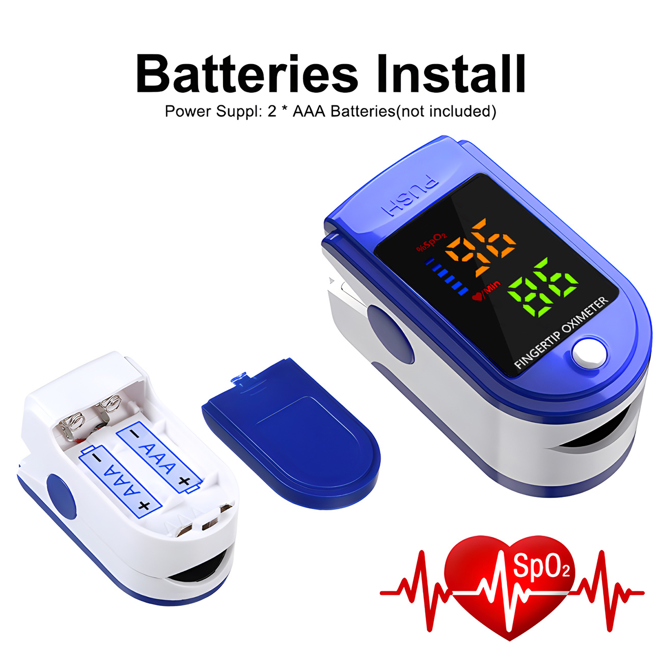 휴대용 손가락 끝 맥박 산소포화도 측정기 LED 디스플 - Oxygen Saturation Monitor Fingertip 리뷰 및 가격