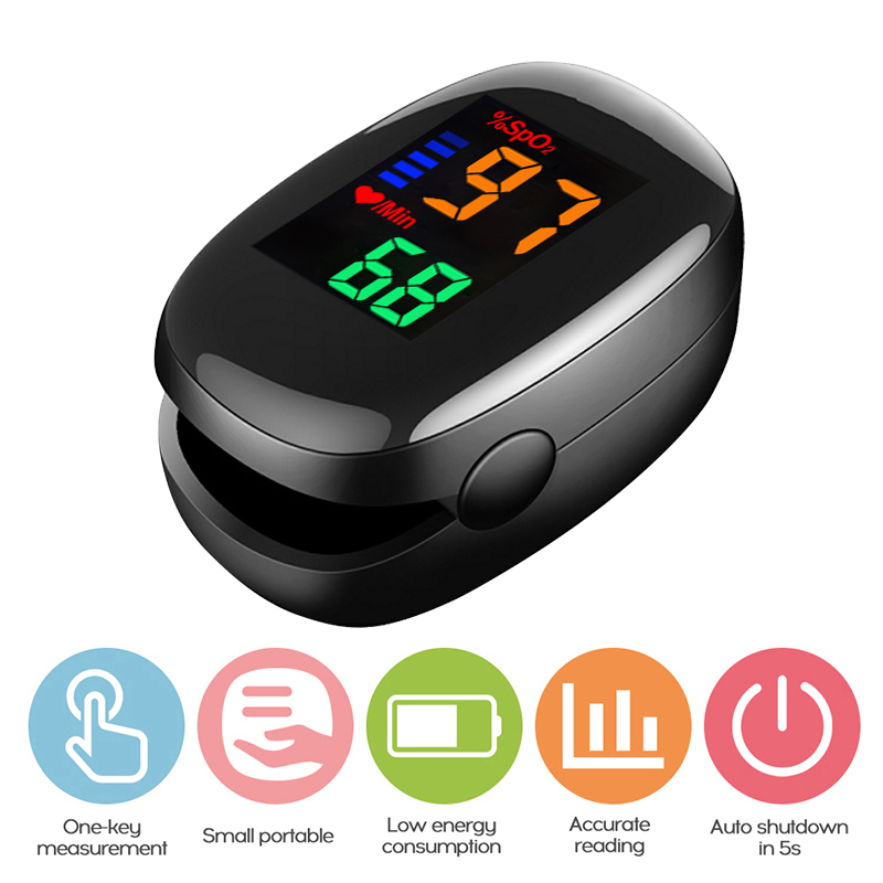 손가락 끝 맥박 산소 측정기 휴대용 4색 혈중 산소 포 - Oxygen Saturation Monitor Fingertip 리뷰 및 가격