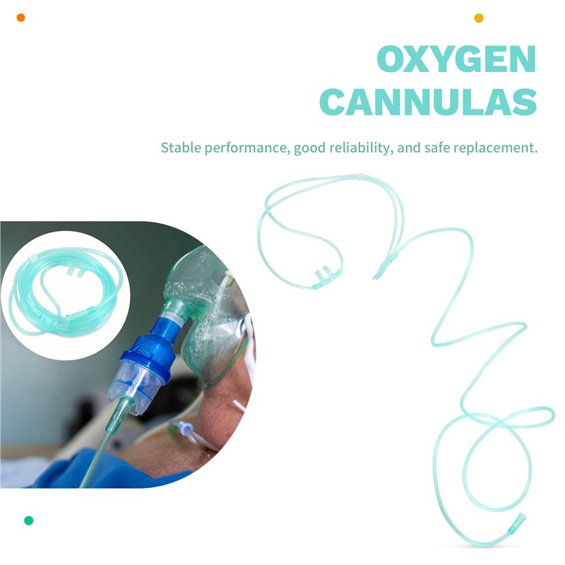 ABIT 산소 캐뉼라 15개, 2미터 길이, 부드러운  - Oxygen Cannula Nasal Tubing 2M 리뷰 및 가격
