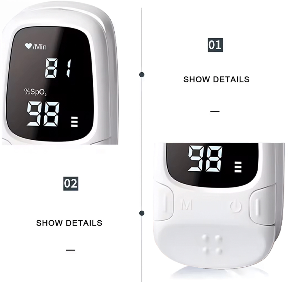 LED 디스플레이 산소포화도 측정기 손가락 맥박 산소포 - Oxygen Saturation Monitor Fingertip 리뷰 및 가격