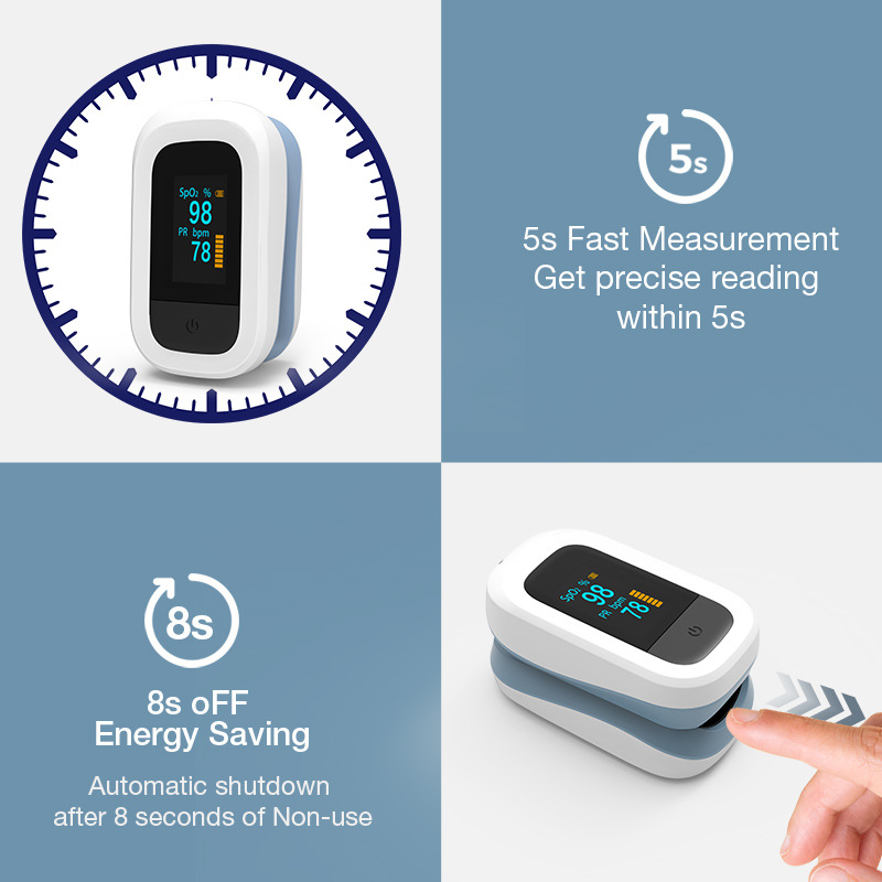 디지털 가정용 손가락 끝 맥박수 측정기 손가락 끝 의료 - Oxygen Saturation Monitor Fingertip 리뷰 및 가격