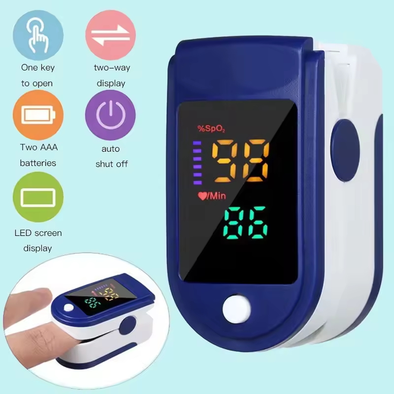 손가락 끝 맥박 산소 농도계 SPO2 혈액 산소 포화도 - Oxygen Saturation Monitor Fingertip 리뷰 및 가격