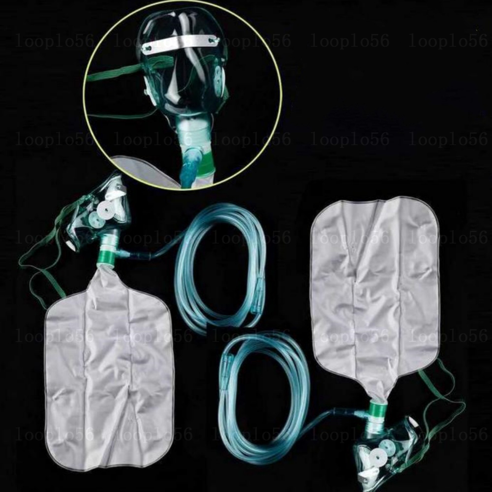 1-20개 성인용 고농도 산소 마스크(튜브 포함) -  - Oxygen Mask Reservoir Bag Adult 리뷰 및 가격